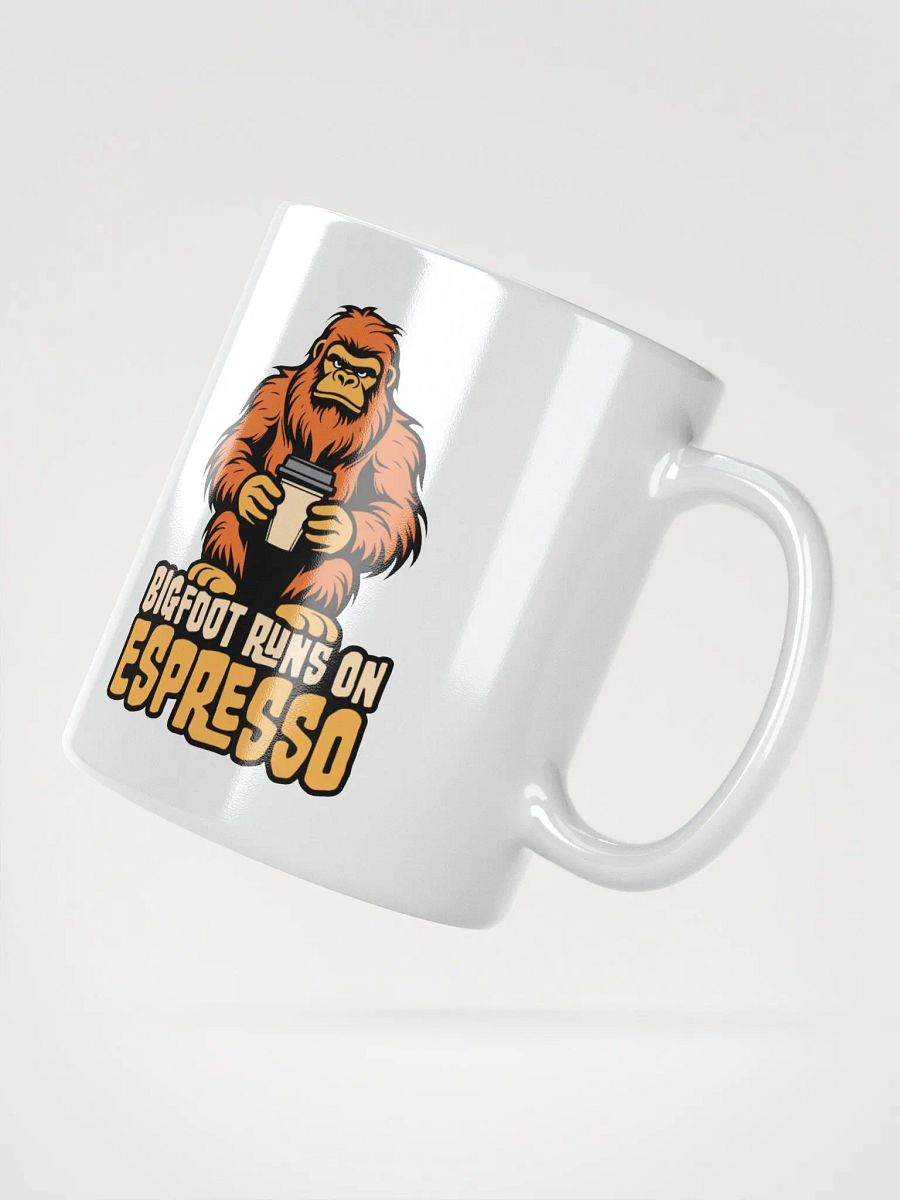 Bigfoot Runs on Espresso Coffee Mug product image (5)