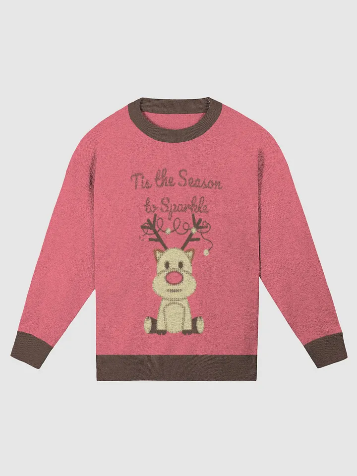 tis the season to sparkle knitted sweater product image (4)