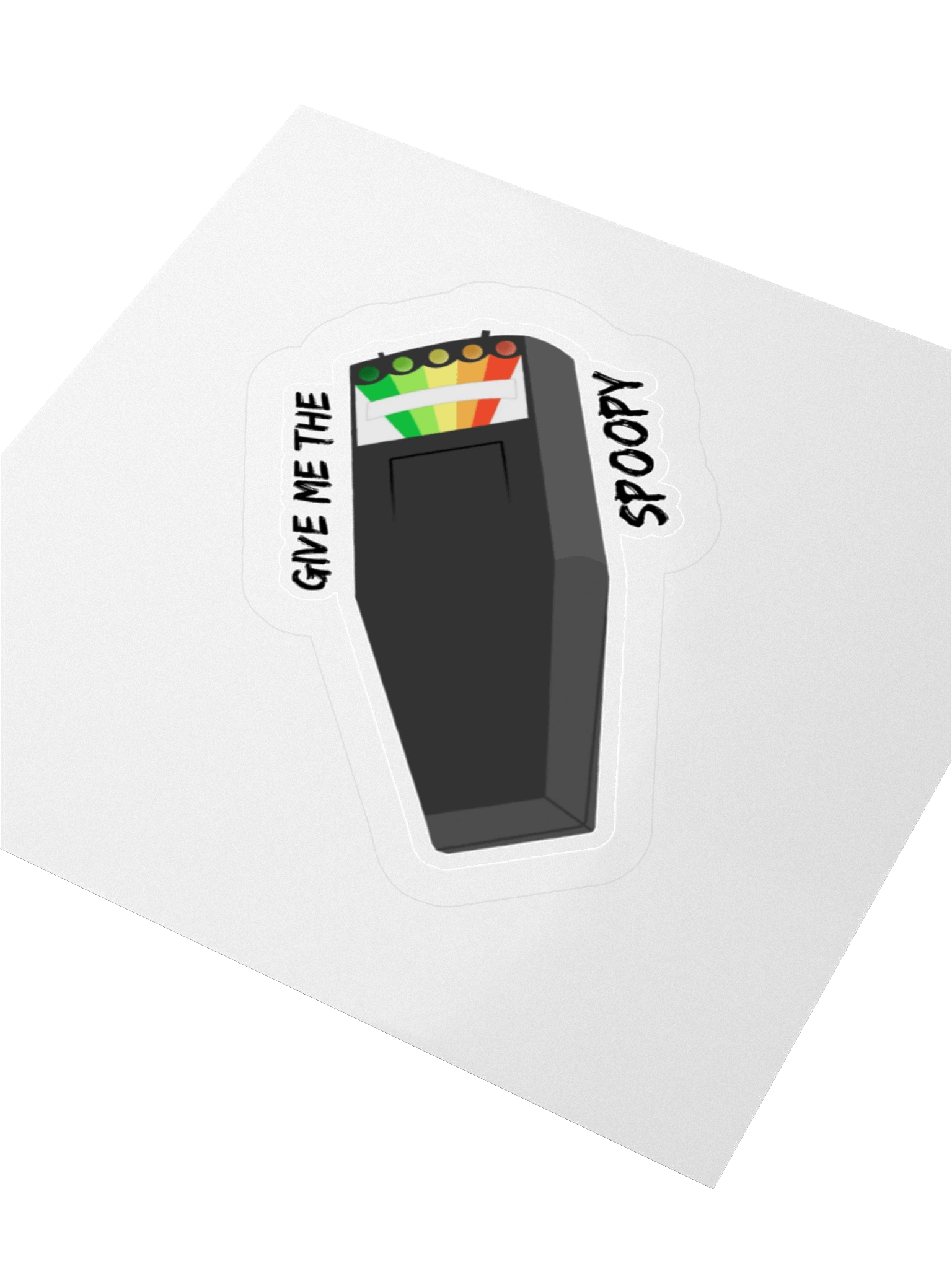 Spoopy Kiss Cut Stickers product image (5)