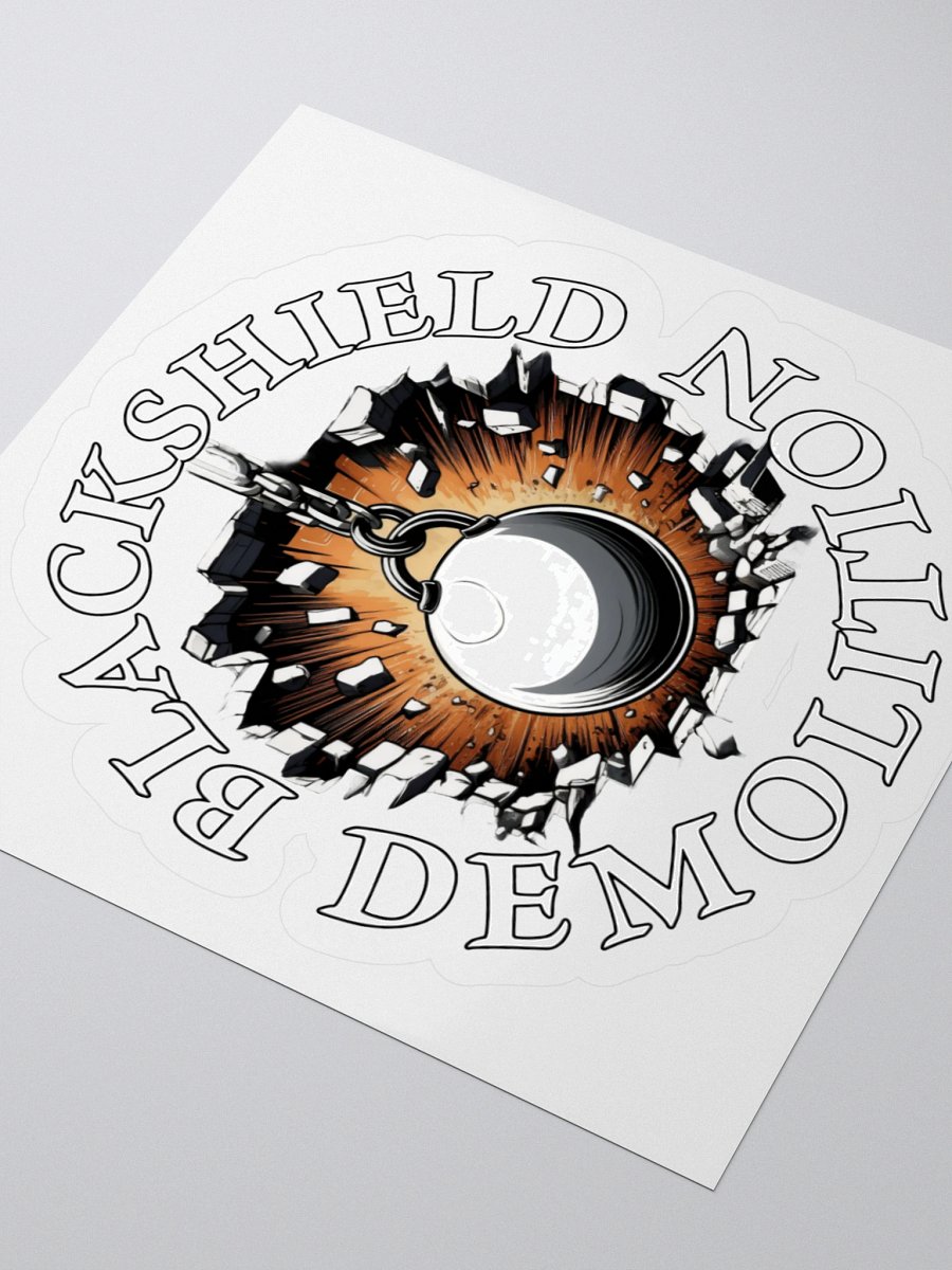 Blackshield Demolition KissCut Sticker product image (9)
