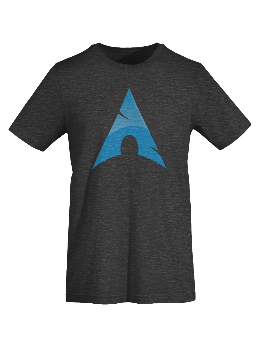 Arch Linux "Crystal" Symbol T-Shirt product image (25)