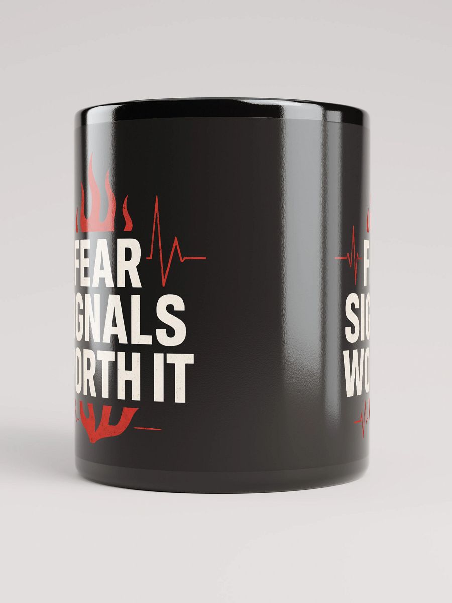 Unlock Your Courage with Halle Berry’s Inspiring Quote: Fear Signals Worth It — Transform Your Life One Sip at a Time with Our Exclusive Motivational Mug product image (5)