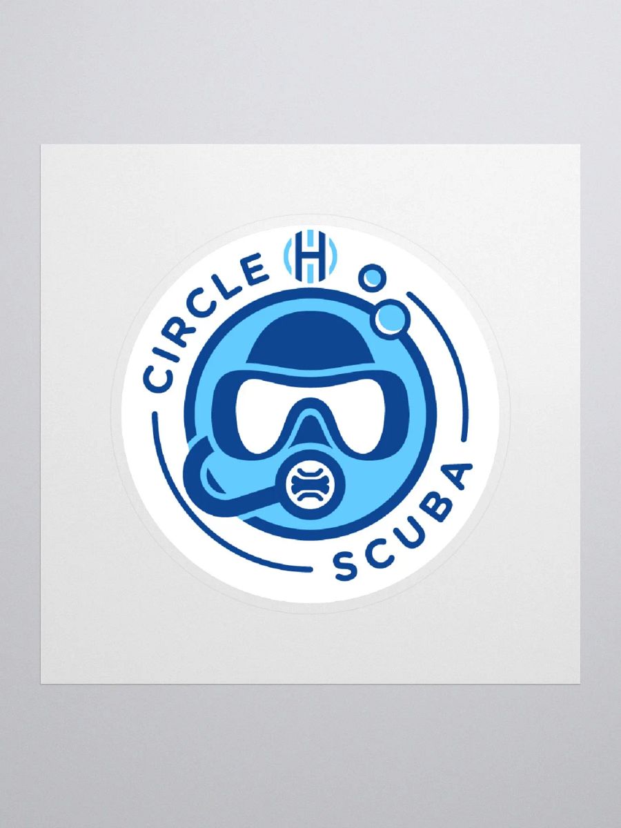 Circle H Scuba Sticker product image (1)