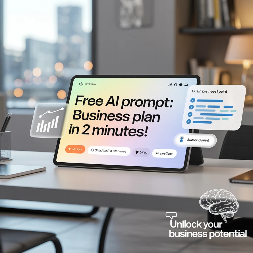 Free Ai prompt for business plan