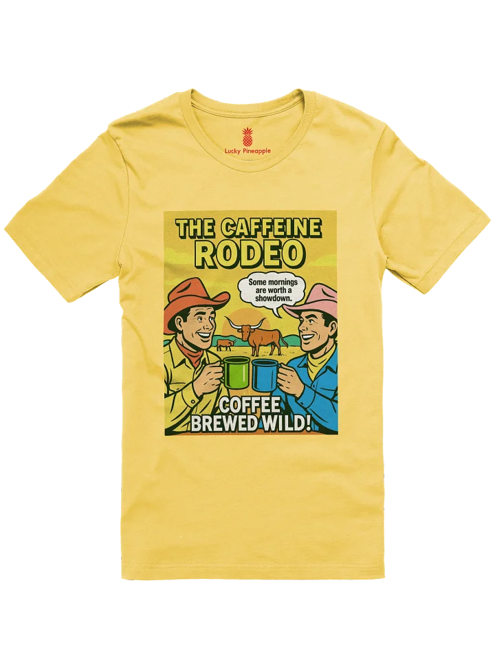 Coffee Brewed Wild! The Caffeine Rodeo Texas Concert Tee Fit Unisex T-Shirt product image (73)