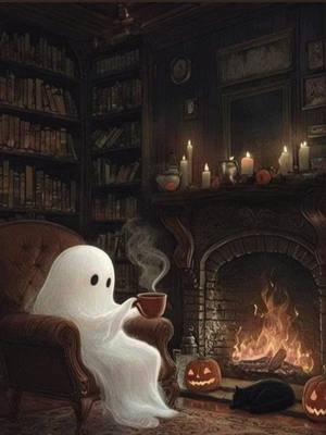 Cozy vibes on a rainy night! #summerween #summerween2025 #spookyvibes #spookytok #spookytreats #spookytiktok #spookytime #ghosts #ghoststories #ghoststory #cutespooky #pumpkins #spookygirl #spookygirls #coffeetiktok #coffeetok #coffeetime #coffeelover #cuteghosts #cozy #cozyathome #cozyvibes