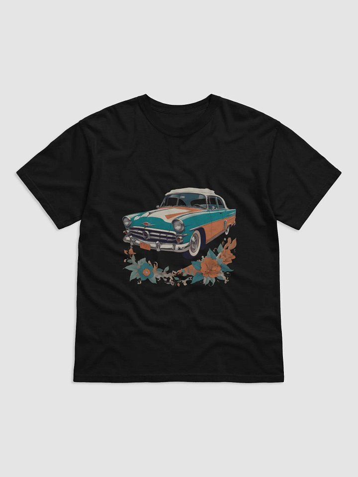 Stylish and vintage-inspired Car Graphic Tee product image (1)