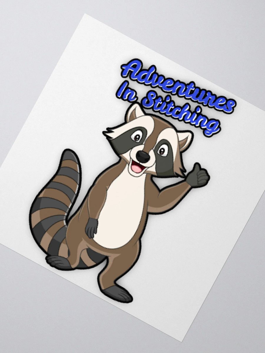 Adventures in Stitching Logo Stickers product image (1)