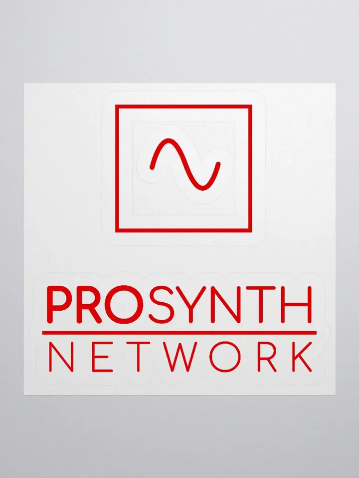 Pro Synth Network Logo Stickers product image (1)