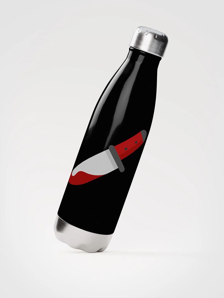 Dripping Bloody Knife Stainless Steel Water Bottle product image (2)
