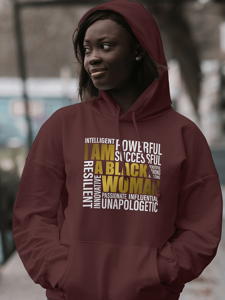 I'm A Black Woman Hoodie product image (1)