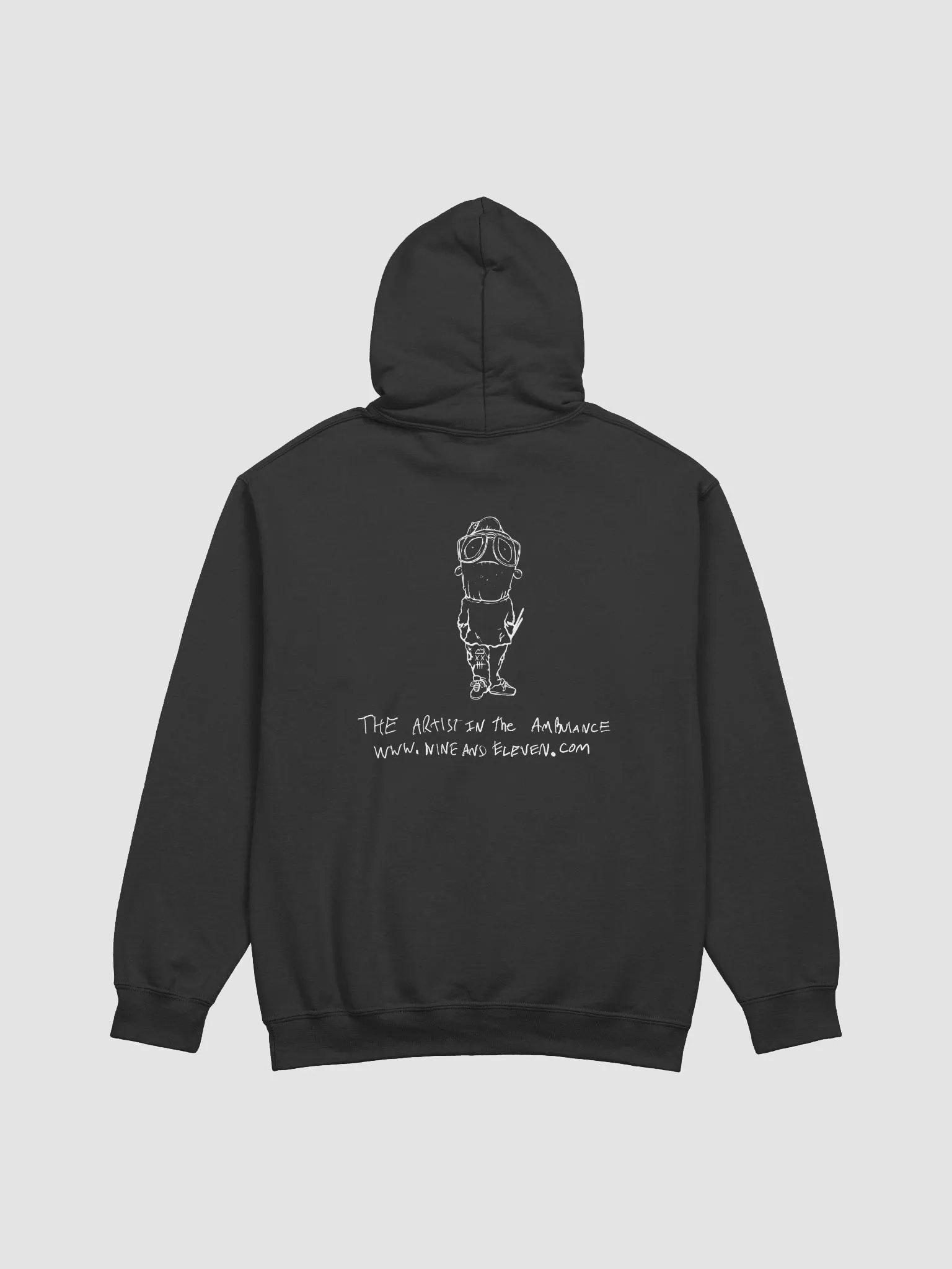 Equal Opportunity Hater Hoodie (White Drawing) product image (3)