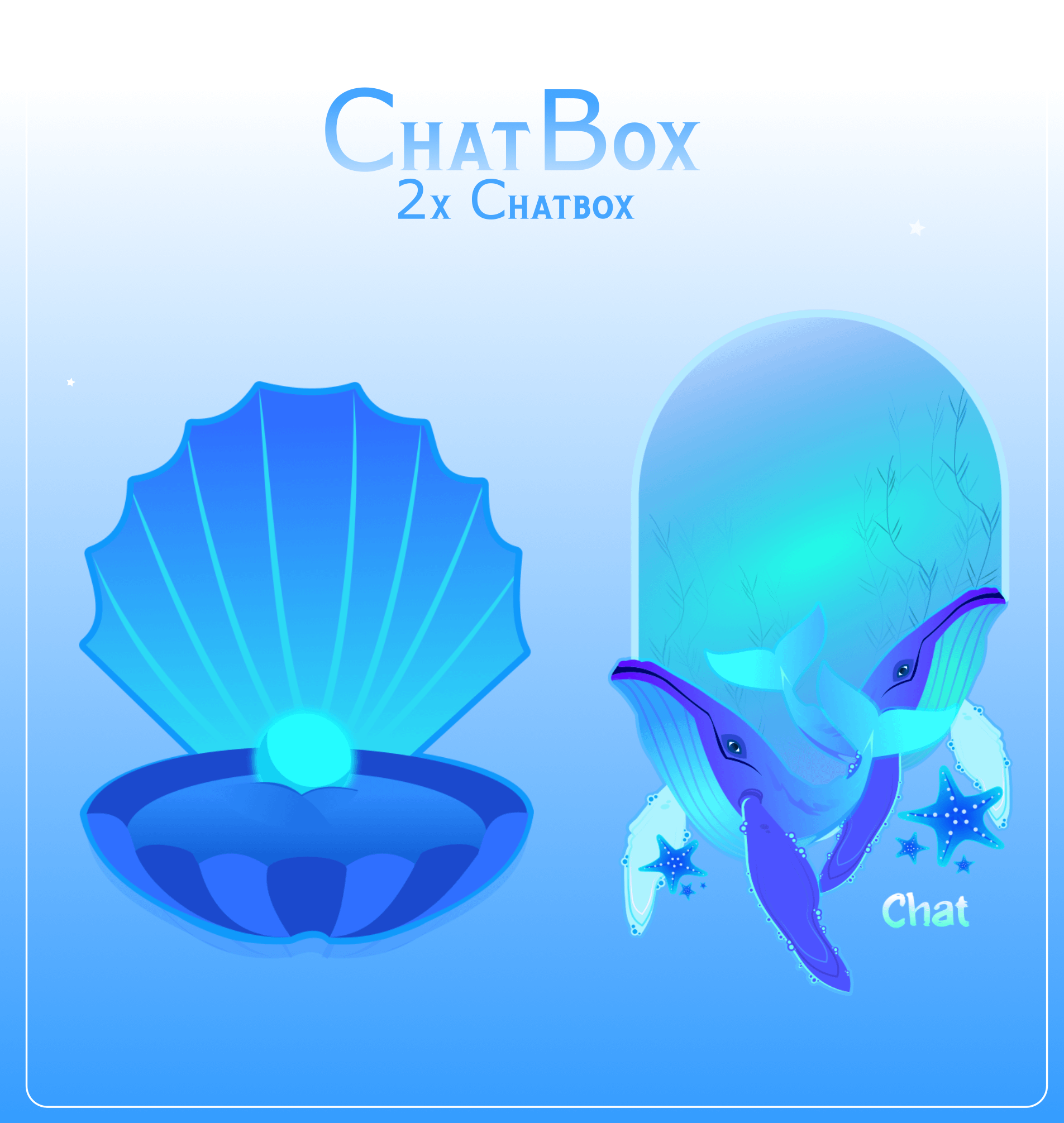 UNDERWATER Stream Overlay Animated Pack, Whale Stream Overlay Animated, Ocean Stream Overlay, Blue Stream Overlay Animated, Blue Overlay product image (6)