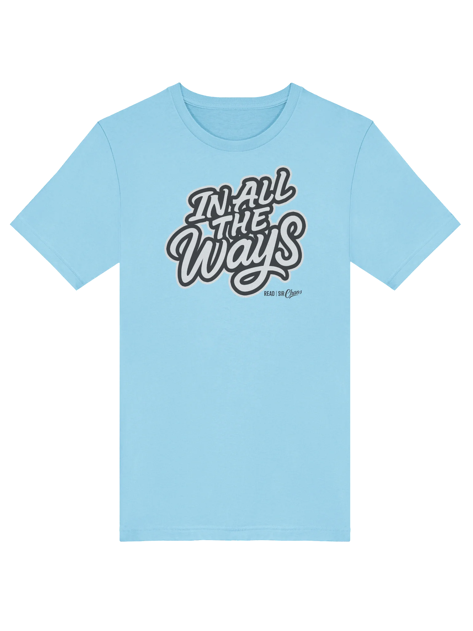 In All the Ways Tshirt (B&W) product image (5)