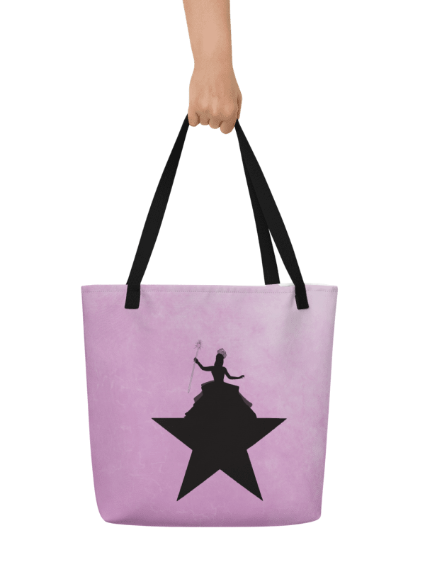 Glinda Star Tote Bag – Large All-Over Print – Wicked Musical Mashup product image (1)