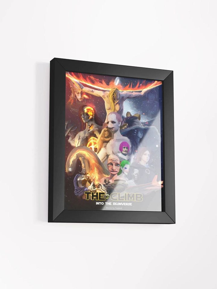 The Climb Skumverse Framed Poster product image (50)