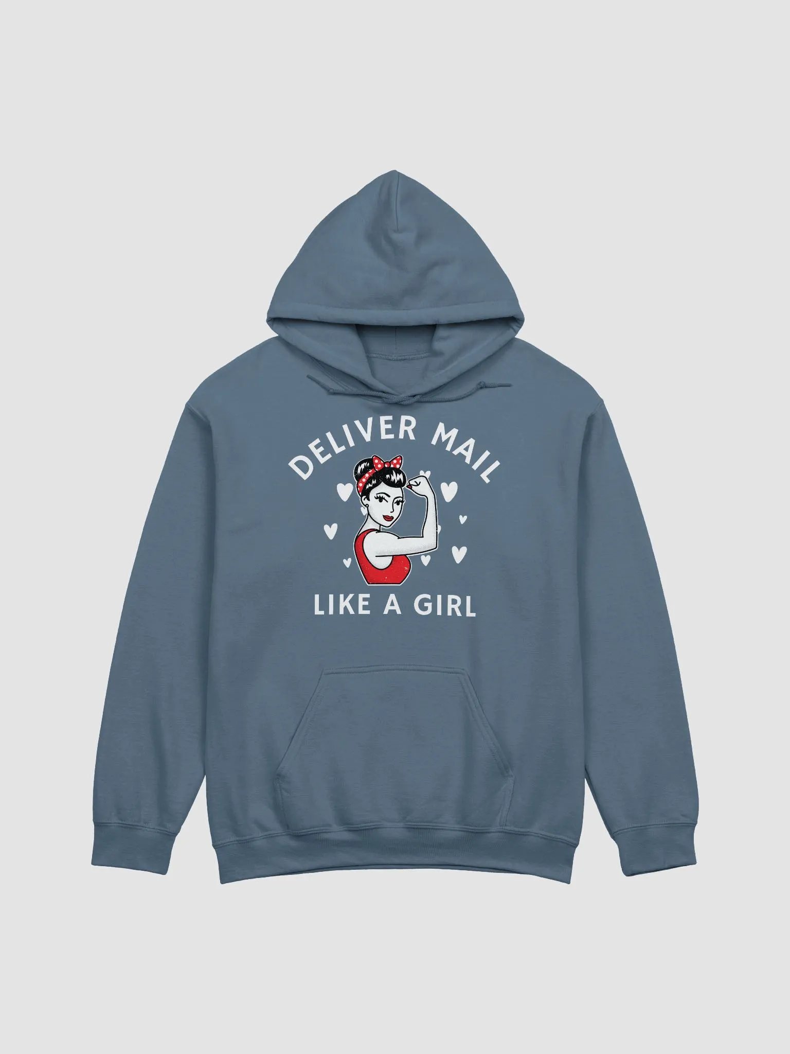 Deliver mail like a girl UNISEX hoodie product image (7)