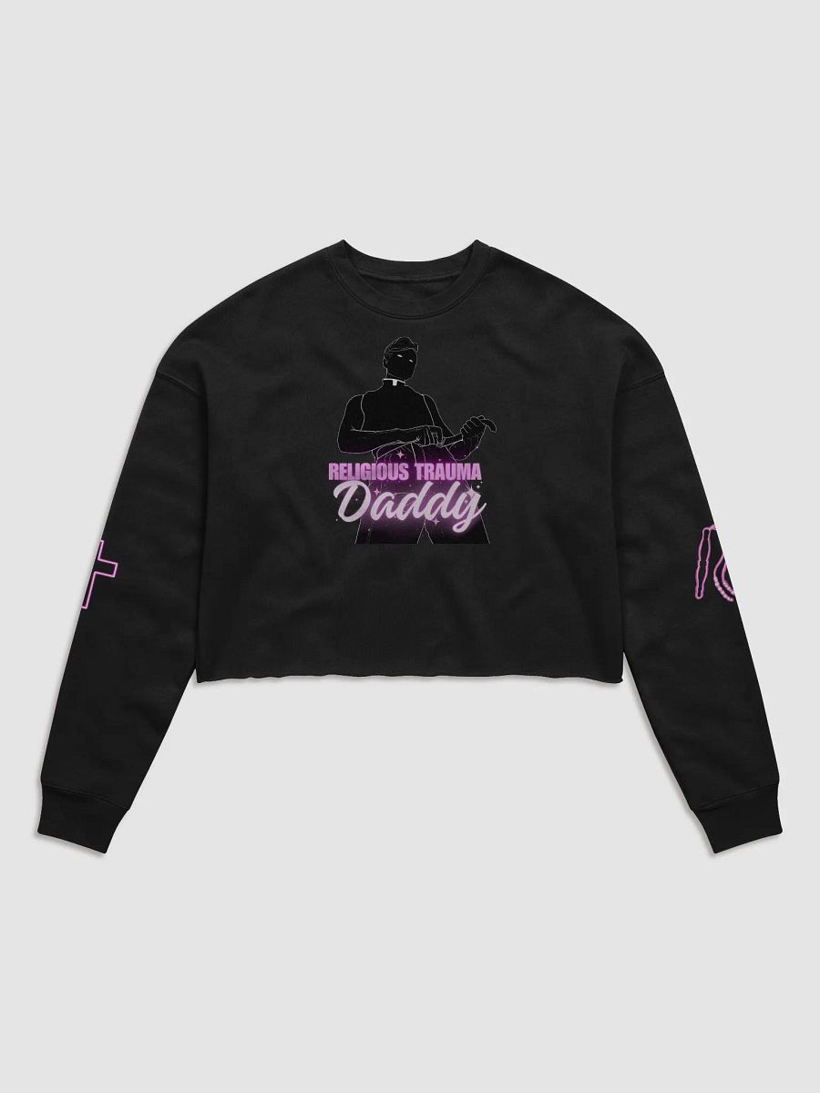 Religious Trauma Daddy | Crop Long Sleeve product image (3)