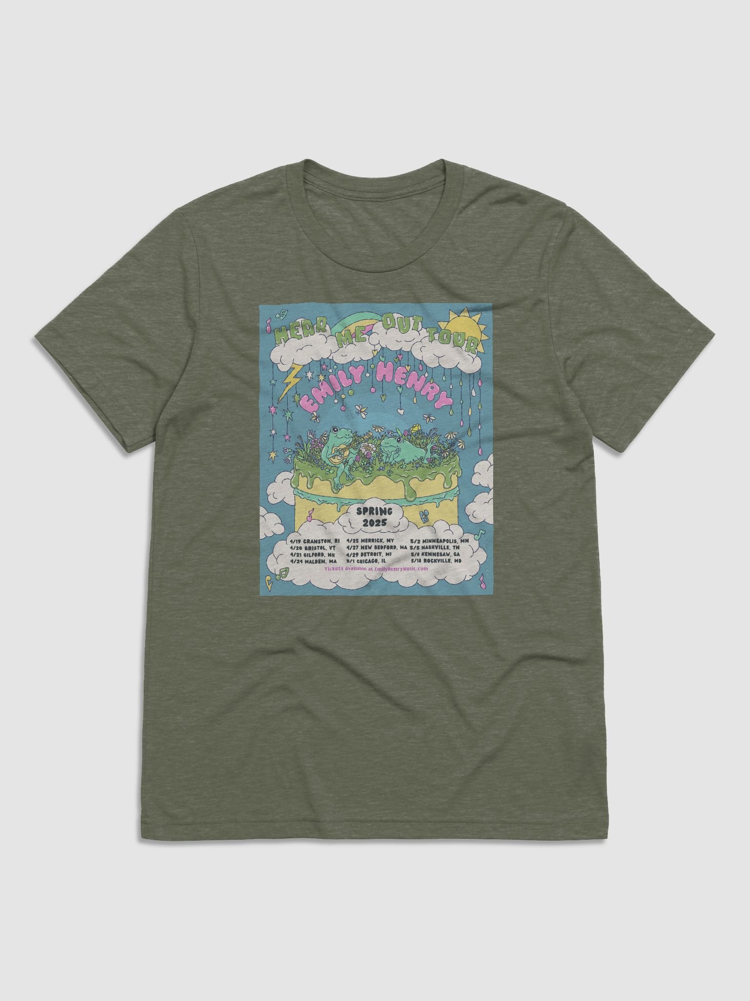 EHM Hear Me Out Spring 25 Uni-Sex T-Shirt product image (1)