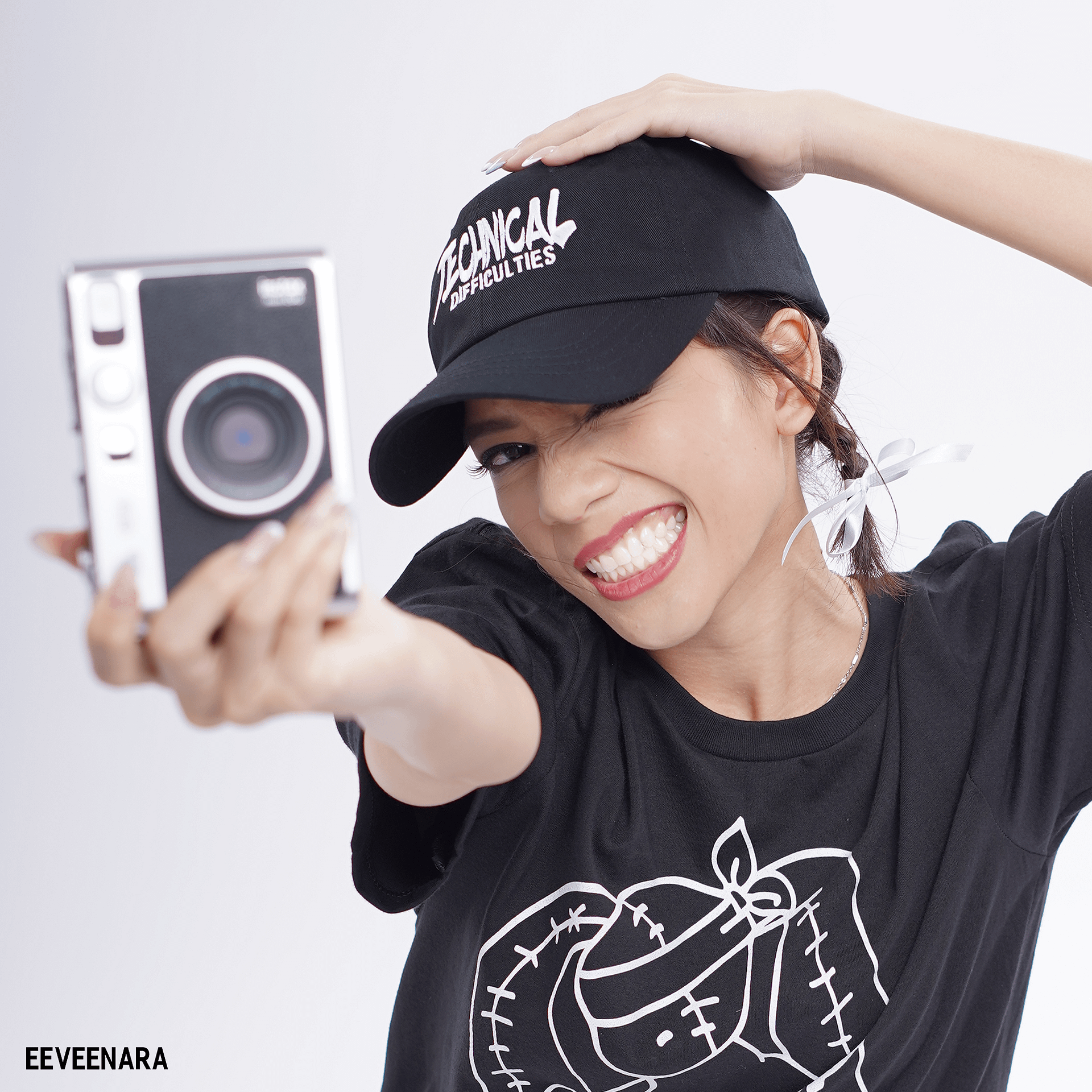 TECHNICAL DIFFICULTIES CAP - [BLACK] product image (2)