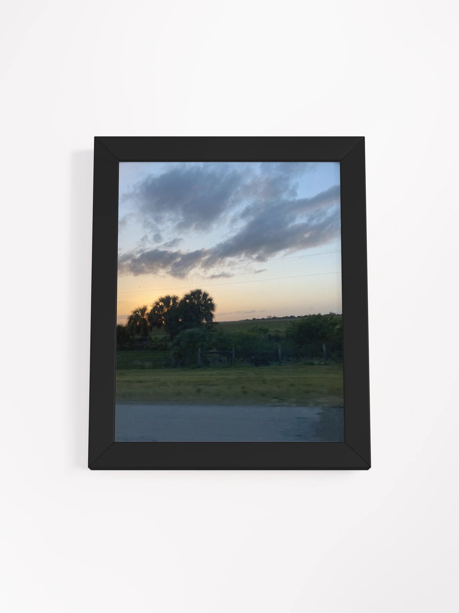 Sunset Silhouette Framed Poster product image (1)
