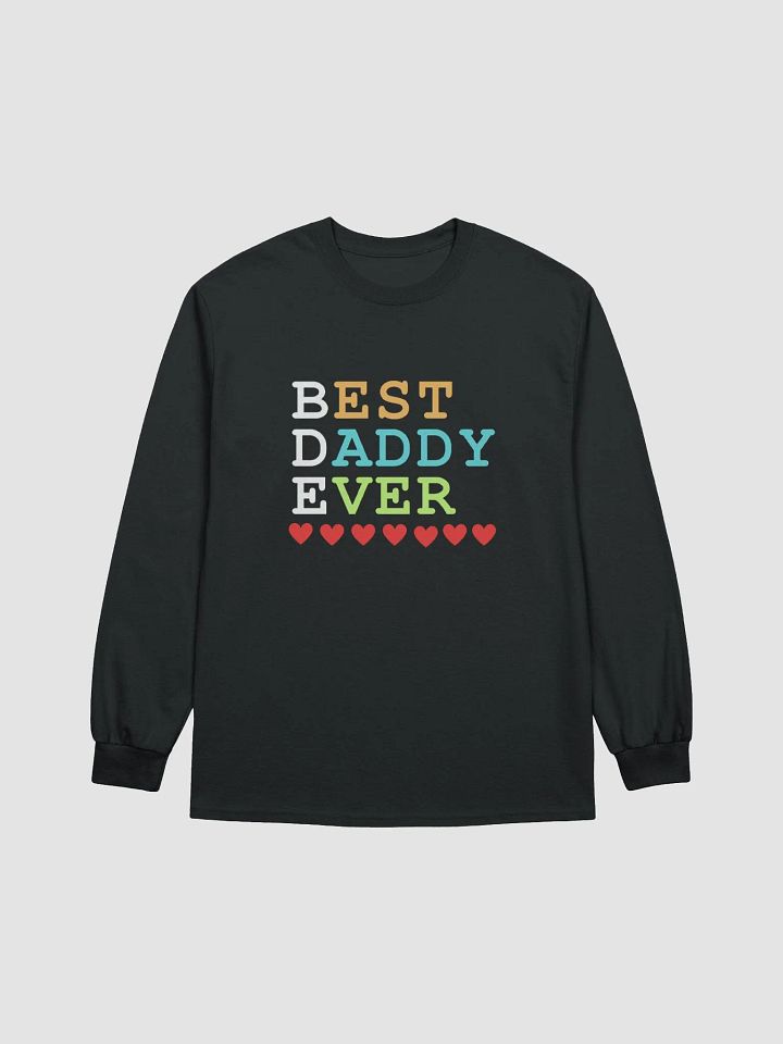 Best Daddy Ever Gildan Ultra Cotton Long Sleeve T-Shirt product image (6)