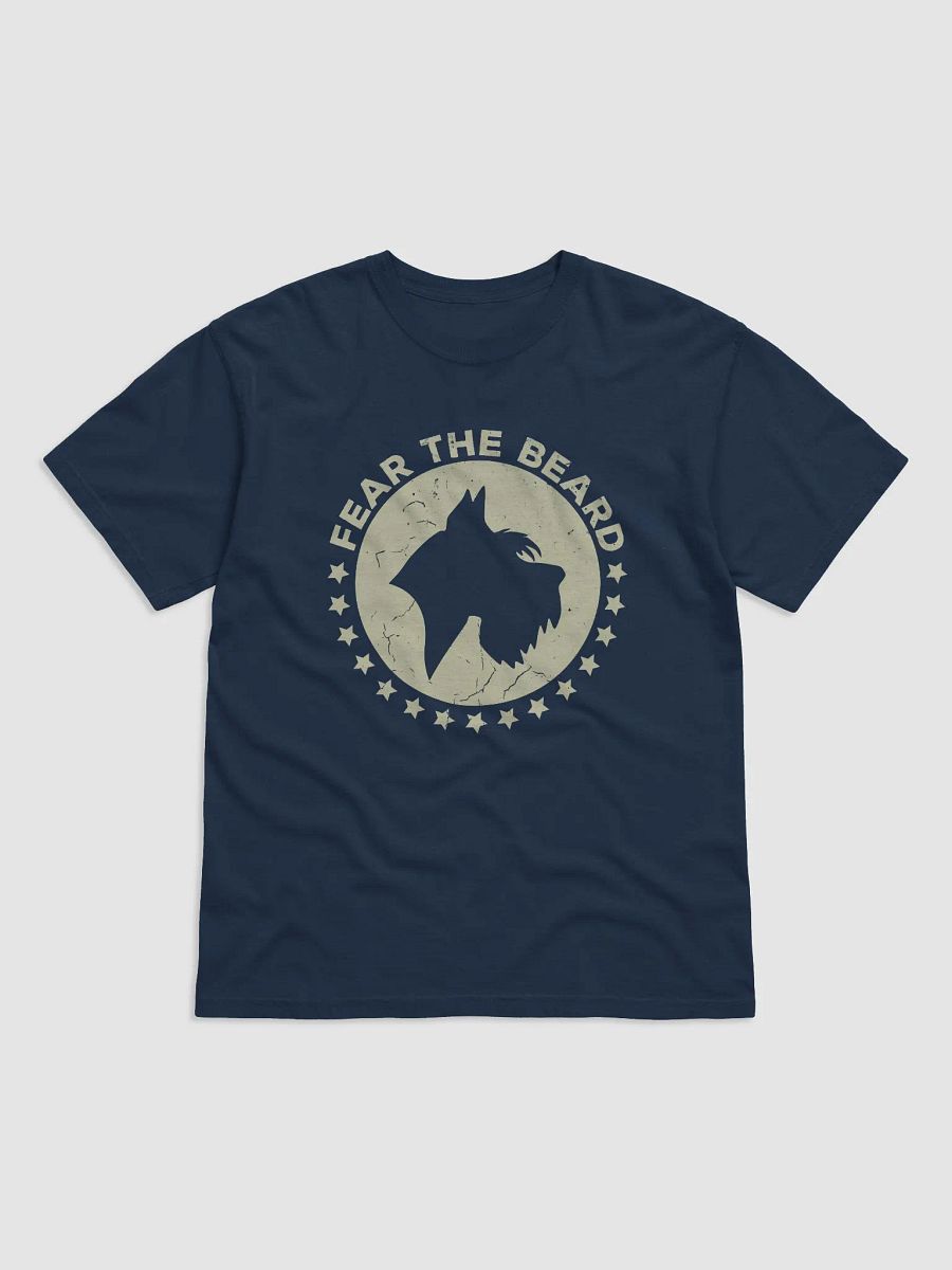 Fear the Beard Tee (Cream) | Retro-Style T-Shirt for Schnauzer Dog Owners product image (19)