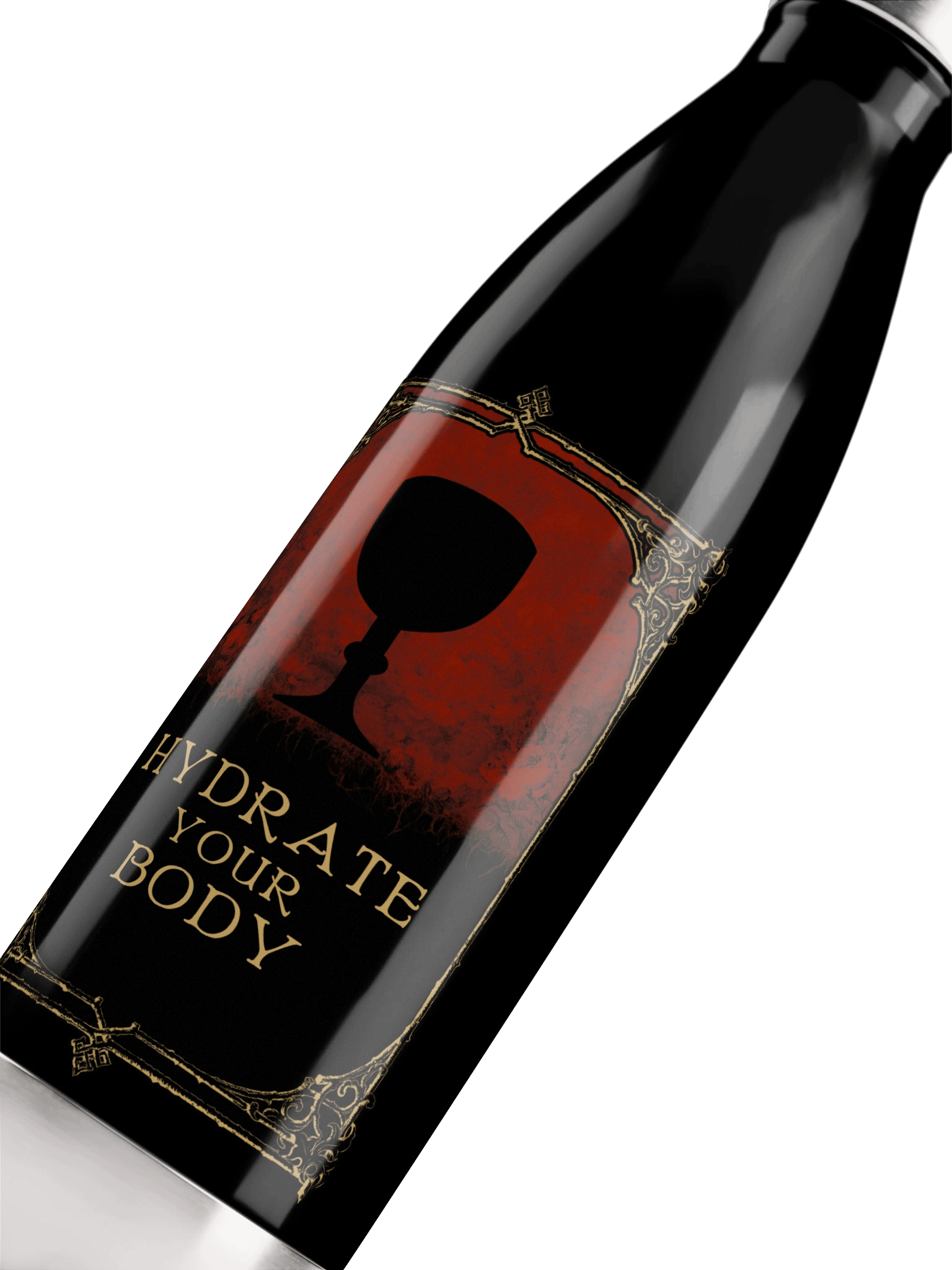 Hydrate Your Body Water Bottle (Sustaining the Mortal Vessel Quest Collection) product image (5)