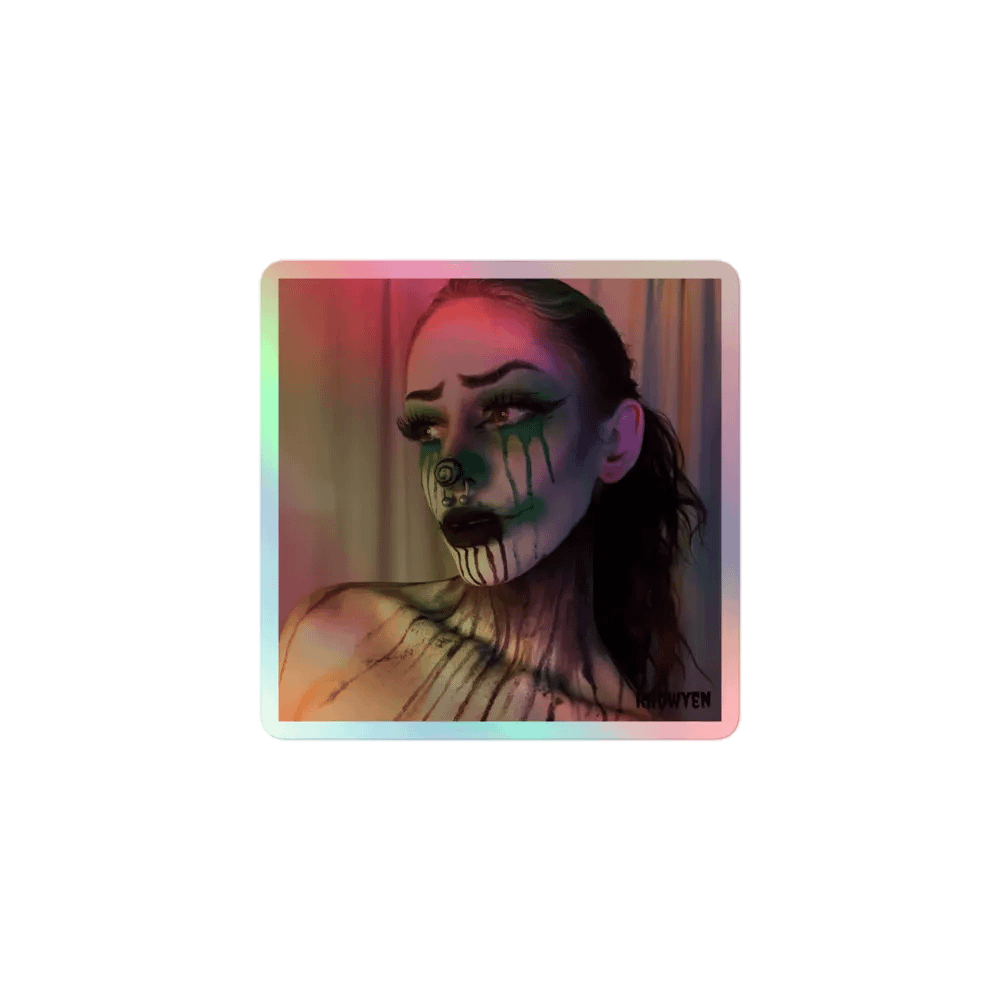 Melting Away Holo Sticker product image (1)