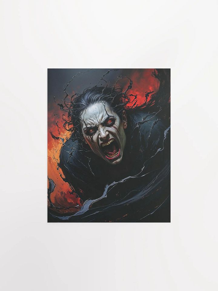 The Howling Flame Matte Poster product image (6)