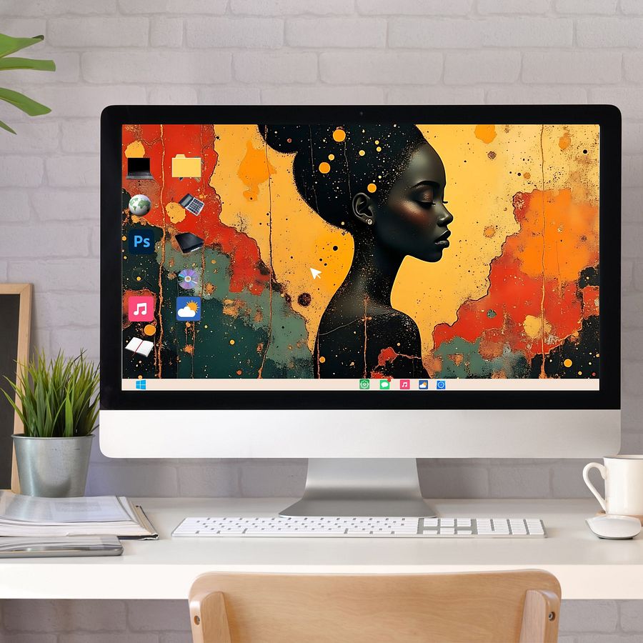 Unbothered TV Frame Art/Wallpaper product image (6)