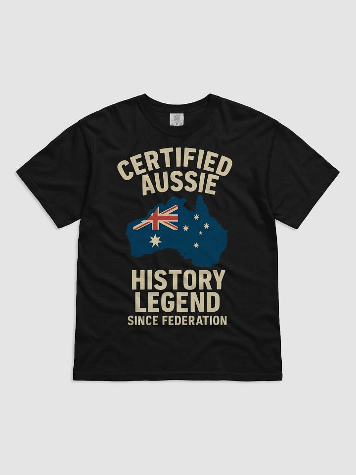 Certified Aussie History T-Shirt product image (2)