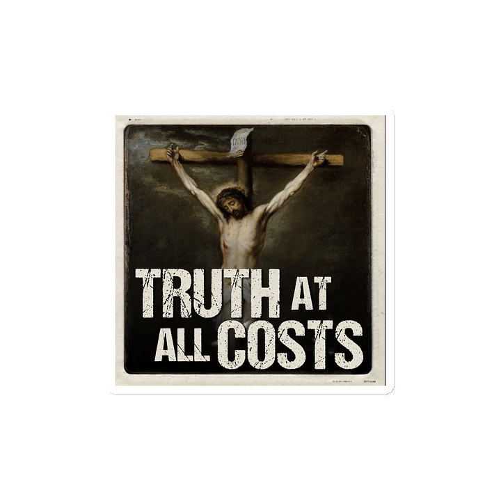 Truth at All Costs podcast art magnet product image (2)