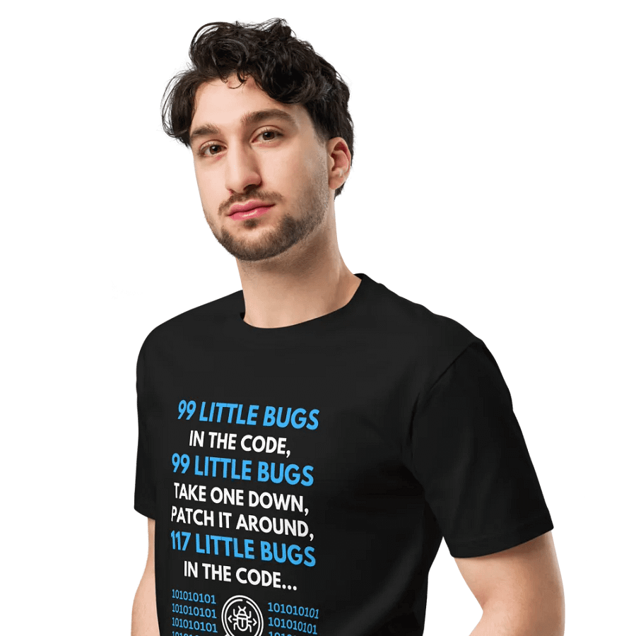 99 Little Bugs In The Code Programmer Unisex Premium T-Shirt product image (5)