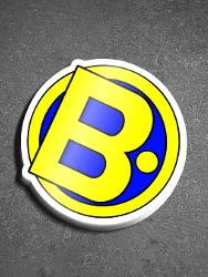 B-Dot Logo Sticker product image (1)
