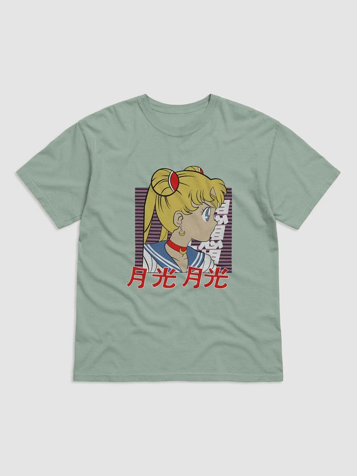 Sailor Moon Retro Profile Design with Bold Lunar Script product image (3)