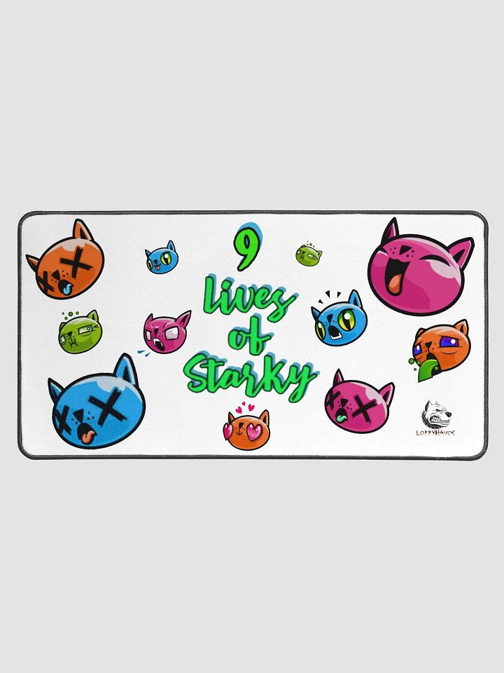 9 Lives of Starky Mouse Pad product image (1)