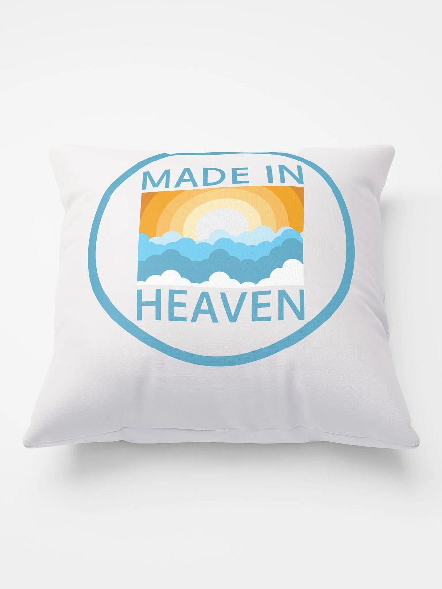 Made In Heaven 18x18 Throw Pillow product image (3)
