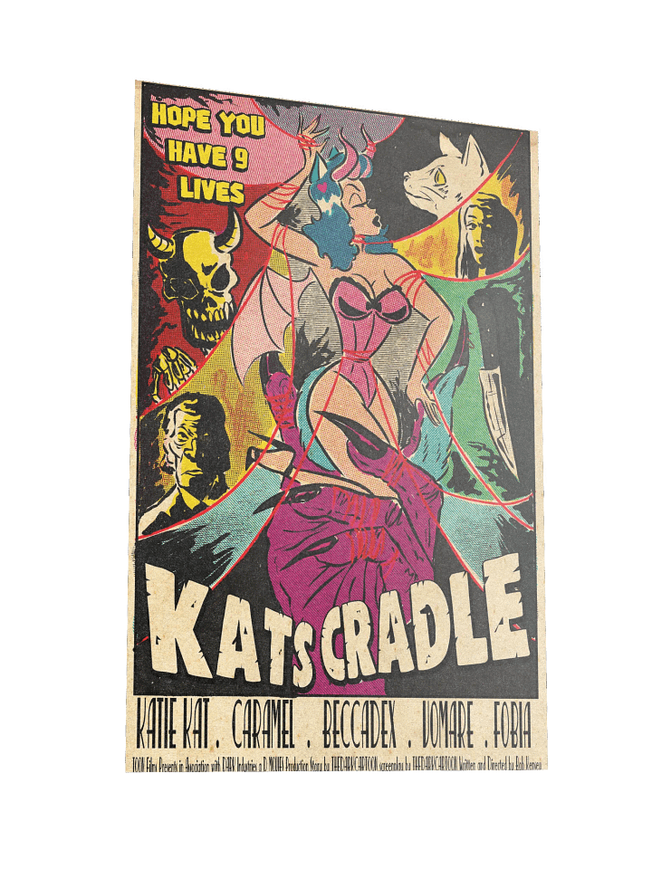 Retro Halloween Movie -Print product image (2)
