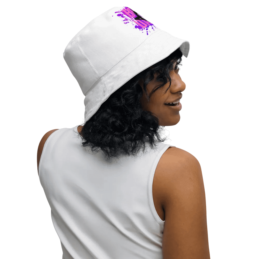 Reversible Born to Dance Her Silhouette + Create Greatness Bucket Hat product image (12)