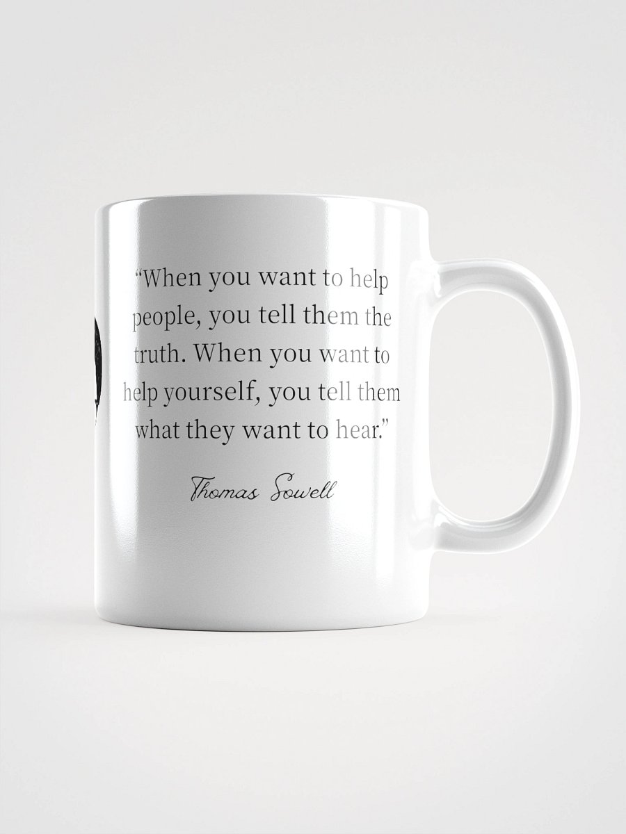 "Tell Them the Truth" — Thomas Sowell Quote Mug product image (1)
