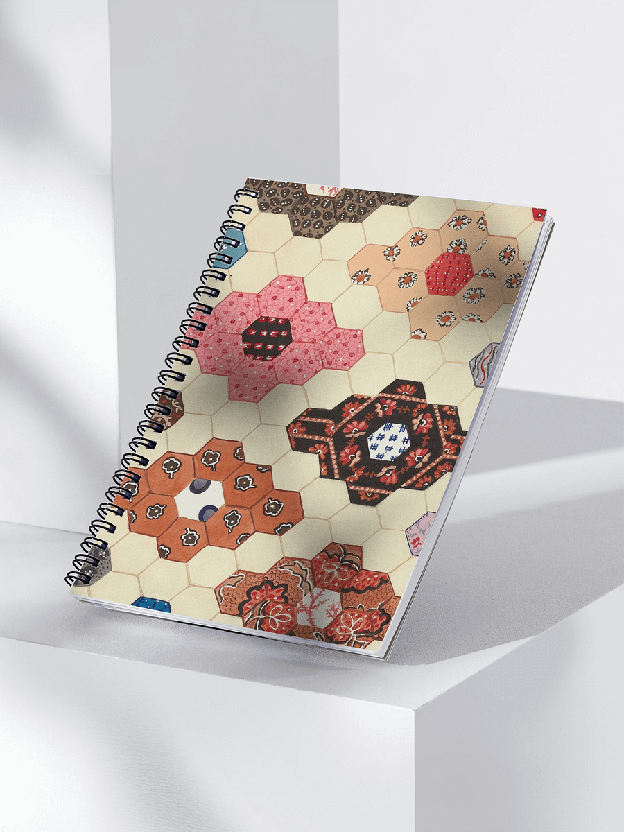 HexaQuilt Spiral Notebook product image (3)