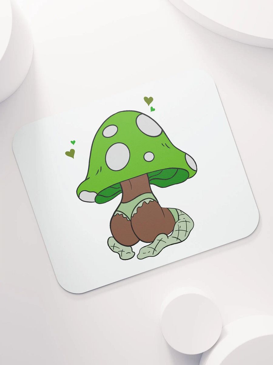 Mushroom baddie Desk Mat - Green product image (7)