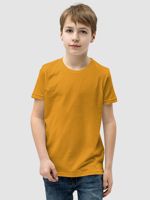 Photo showing Bella+Canvas Youth Short Sleeve T-Shirt