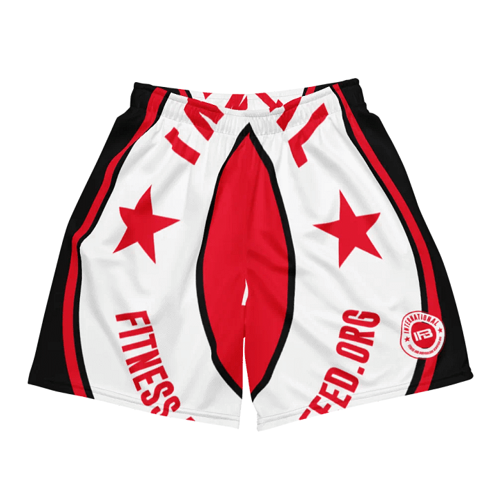 IFBNewsfeed.Org's All-Over Print Recycled Unisex Mesh Shorts product image (2)