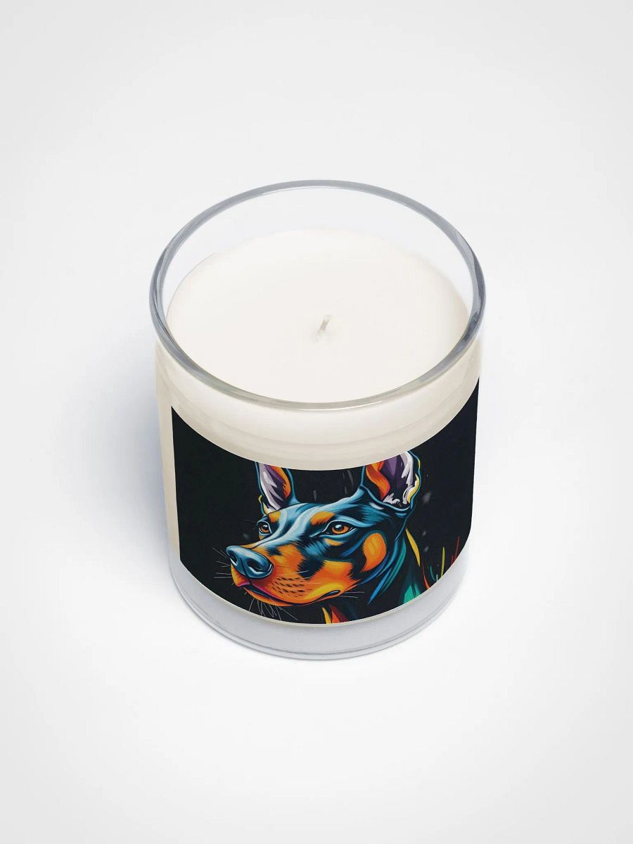 Vibrant Doberman Dreams Soy Wax Candle product image (3)