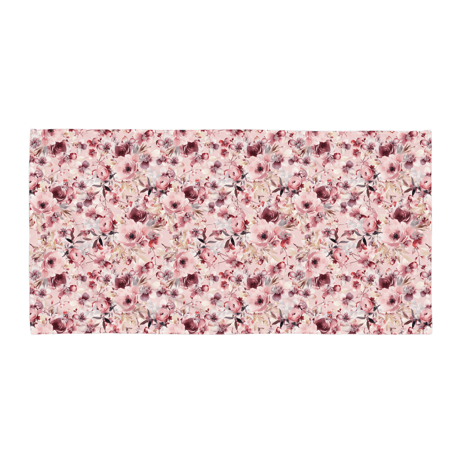Pink Roses Garden Towel product image (1)