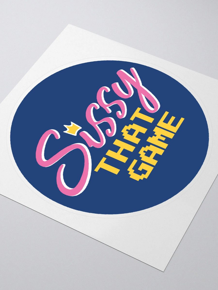 SissyThatGame - Logo Stickers product image (3)