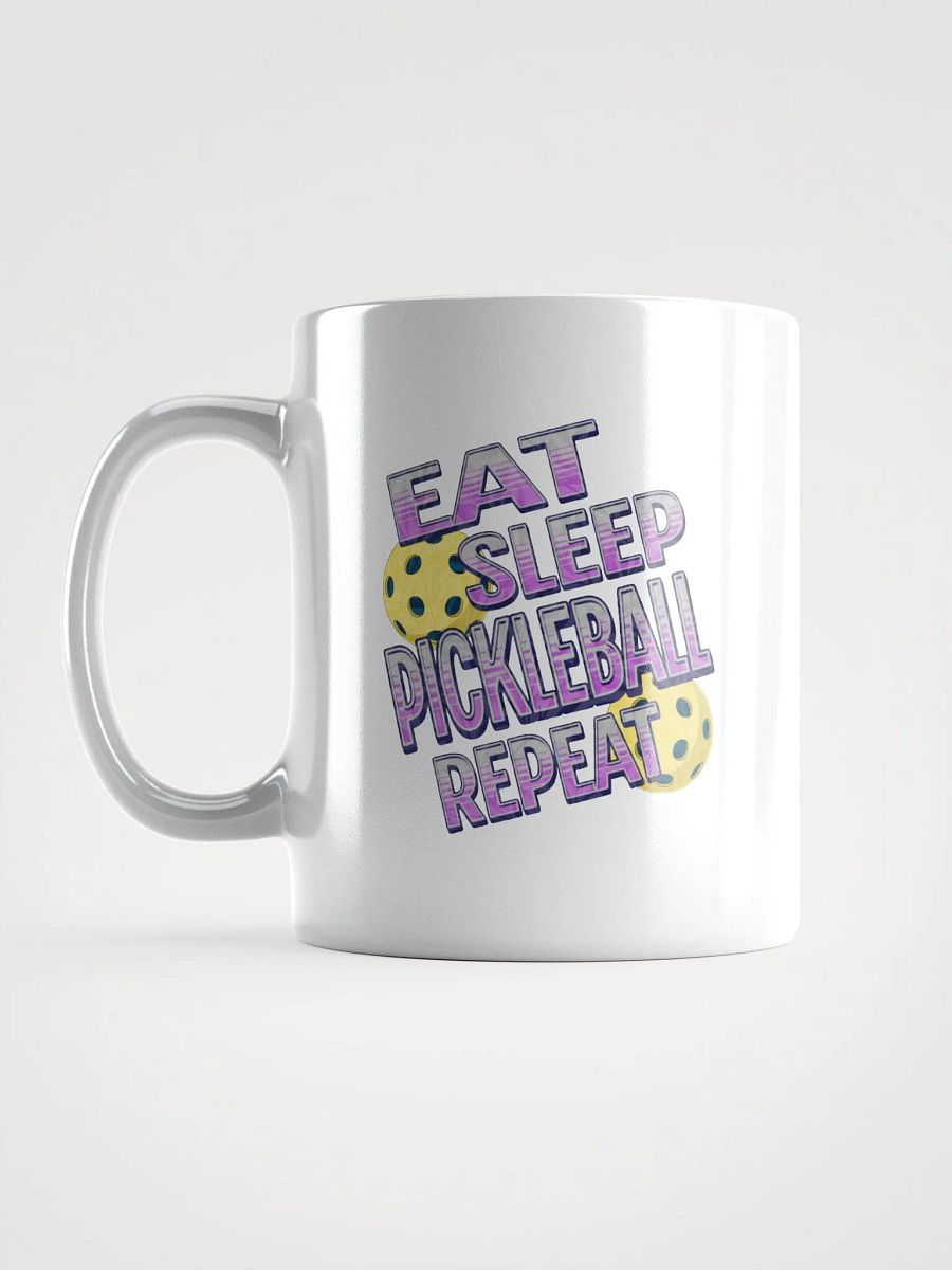 Eat Sleep Pickleball Repeat Angle Passion Mug product image (1)
