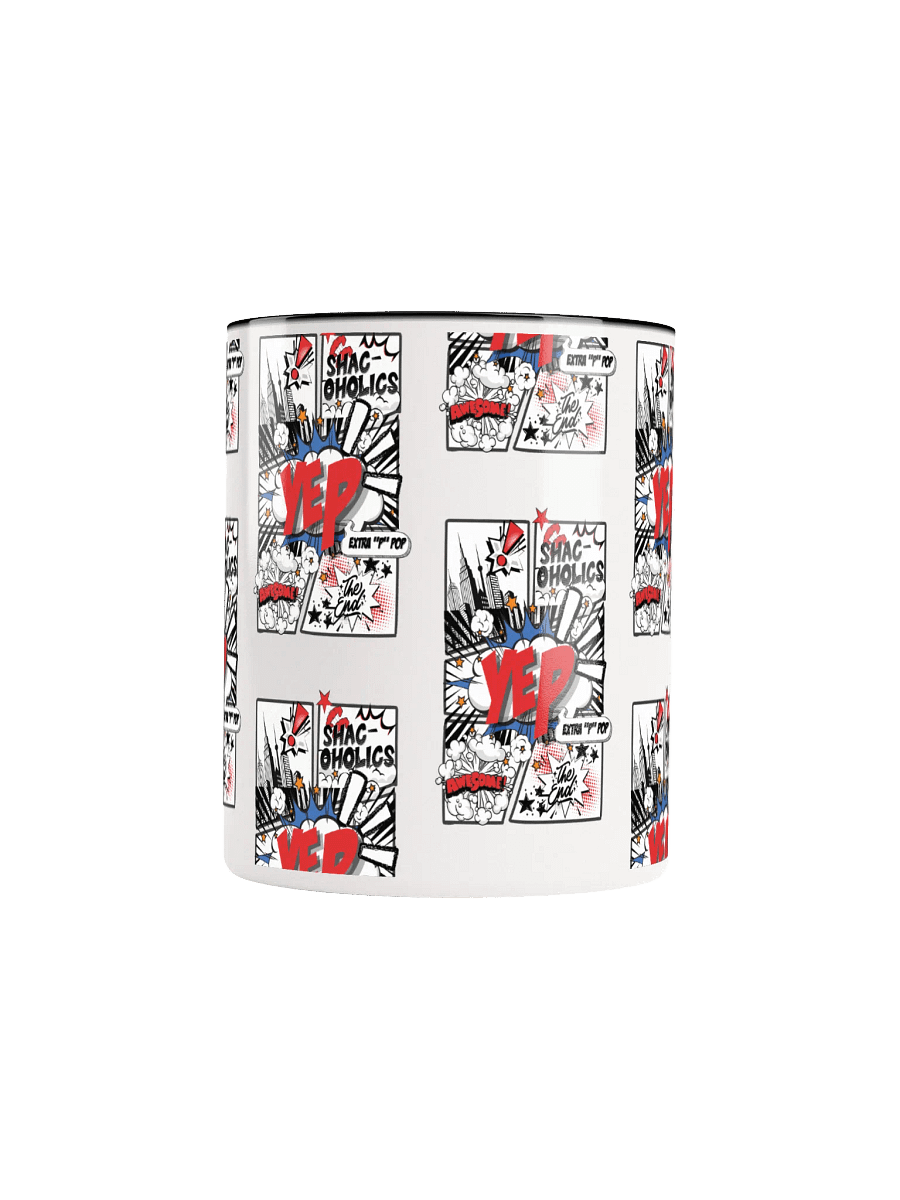 Shac-oholics Comic Blast Mug - Red 